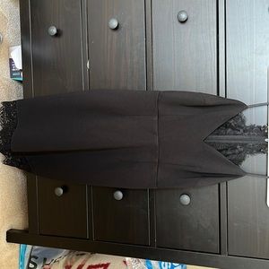 Lulu’s Black lace A-Line dress